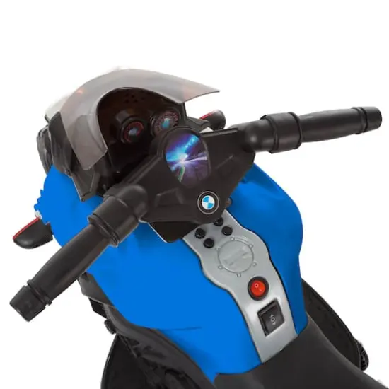 Toy Time Ride-On 2 Wheel Motorcycle Blue {7}