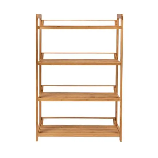 Organize It All Deluxe 4 Tier Bamboo Shelf {7}