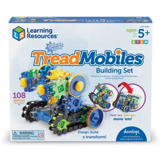 Learning Resources Gears! Gears! Gears! Treadmobiles {7}
