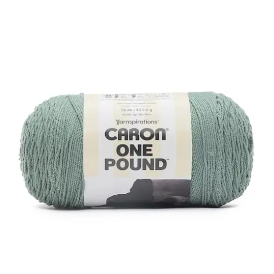 Caron&reg; One Pound&trade; Solid Hosta Green Yarn {1}