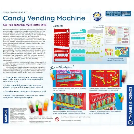 Thames & Kosmos Super Stunts & Tricks Candy Vending Machine {3}