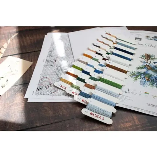 Luca-S The Birds-Winter Counted Cross-Stitch Kit {5}