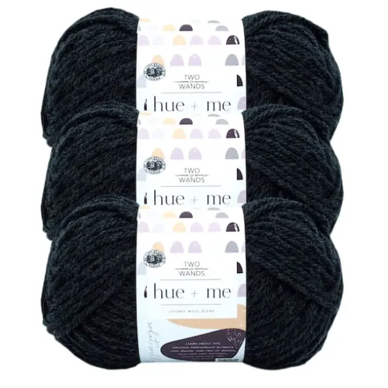 3 Pack Lion Brand&reg; Two of Wands Hue + Me Yarn Werewolf {1}