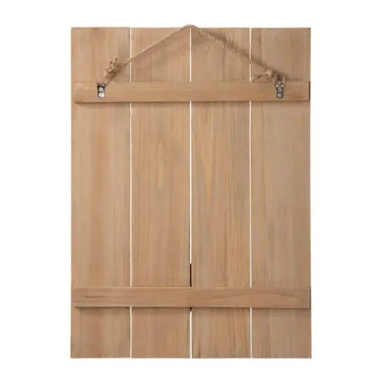 Glitzhome&reg; 18" Easter Wooden Bunny Wall D&eacute;cor {7}