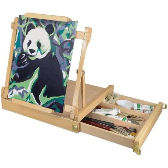 Art Advantage&reg; Beechwood Sketch Box Easel {8}