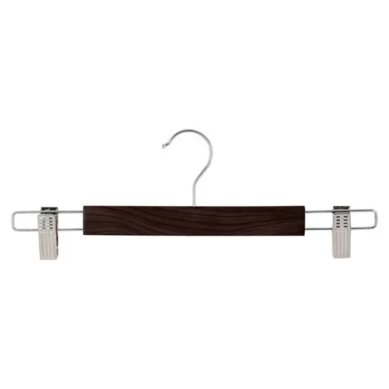 Simplify Mahogany Skirt & Pant Hangers, 2ct. {1}