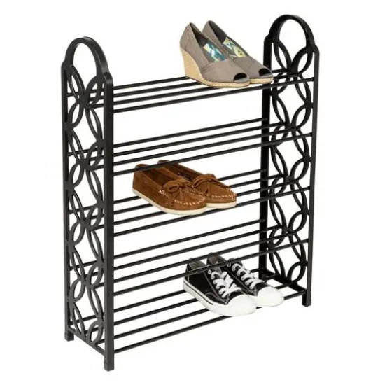 Honey Can Do 5-Tier Butterfly Shoe Rack {4}