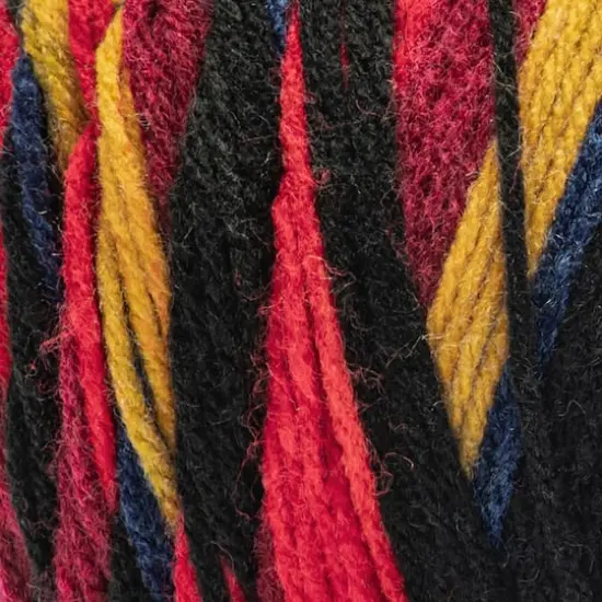 Red Heart&reg; All in One&trade; Granny Square&trade; Yarn Moody Cherry {4}