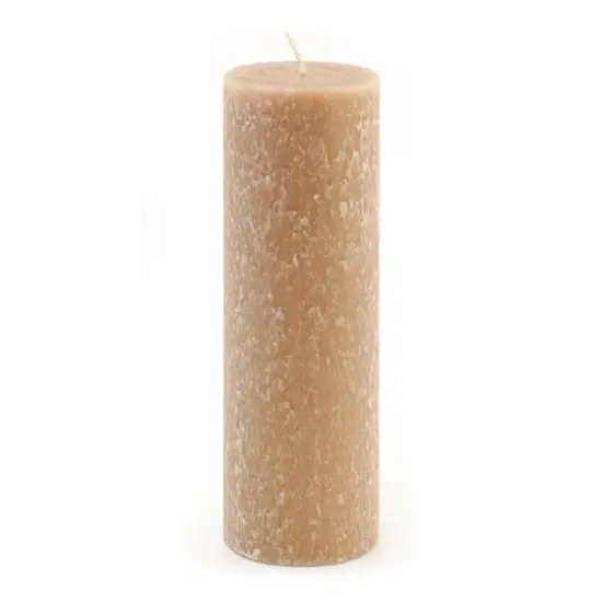 Root Candles 3" x 9" Unscented Timberline&trade; Pillar Candle Taupe {1}