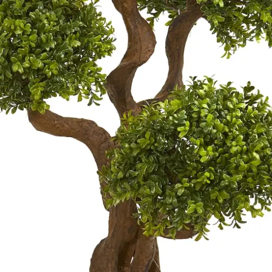 3.5ft. Potted Four Ball Boxwood Topiary Tree {4}