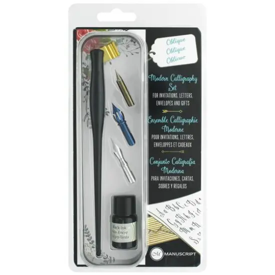 Manuscript Oblique Modern Calligraphy Set {1}