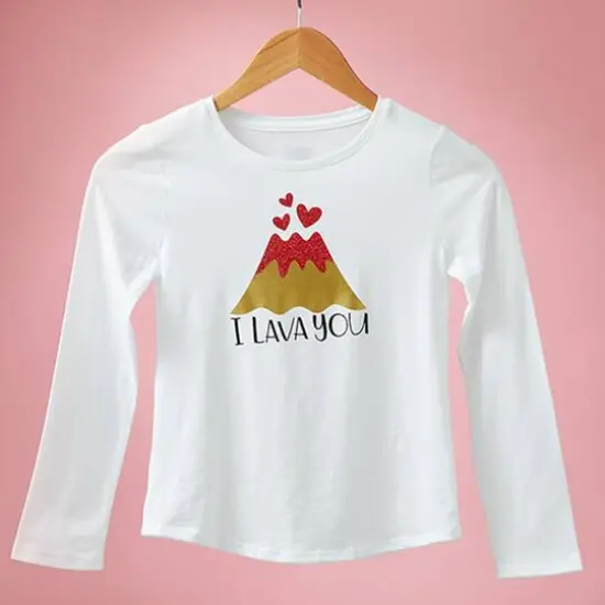 Cricut&reg; 12" x 5ft. Glitter Iron-On Red {6}