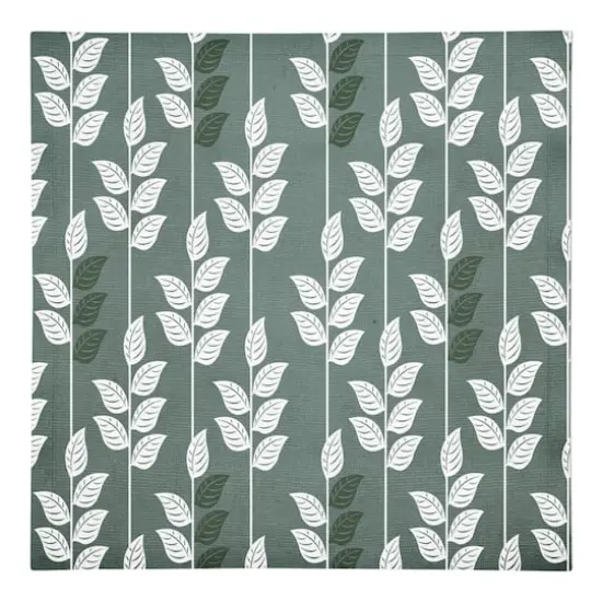 Geometric Nature Pattern 10" x 10" Cotton Twill Napkin {1}