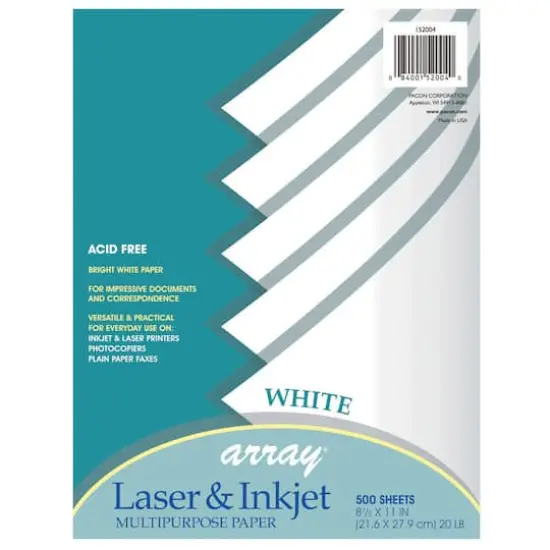 Pacon® White 8.5" x 11" Multi-Purpose Paper, 2 Packs of 500 {3}