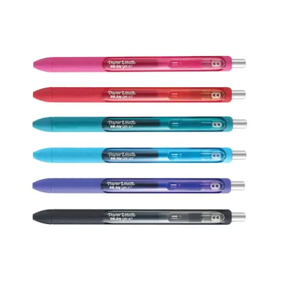 Paper Mate&reg; InkJoy&reg; Retractable 0.7mm Gel Pen 6 Color Set {4}