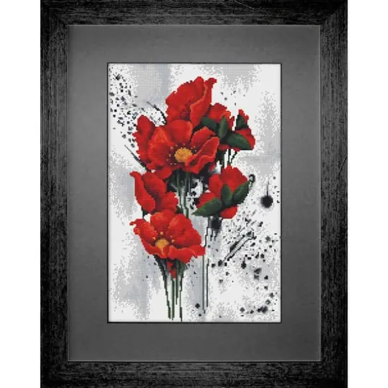 Luca-s The Poppies Counted Cross-Stitch Kit {1}