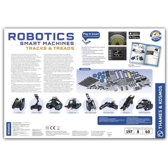 Thames & Kosmos Robotics Smart Machines Tracks & Treads Engineering Kit {3}