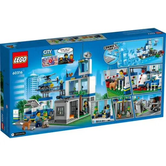 LEGO&reg; City Police Station 60316 Building Kit (668 Pieces) {4}