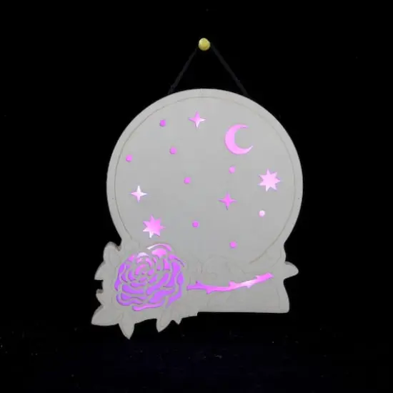 8" Crystal Ball DIY LED Plywood D&eacute;cor by Make Market&reg; {3}