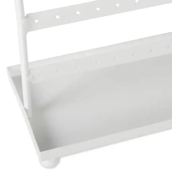 DII&reg; Earring Stand With Tray White {5}