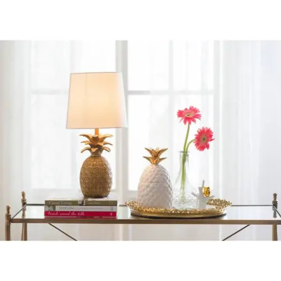 Hello Honey&reg; 18" Pineapple Shaped Table Lamp {4}