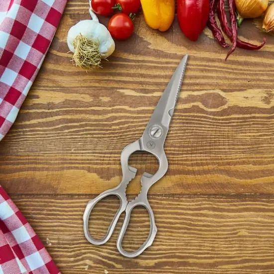 Martha Stewart Stainless Steel Scissors with Bottle Opener & Nut Cracker {3}