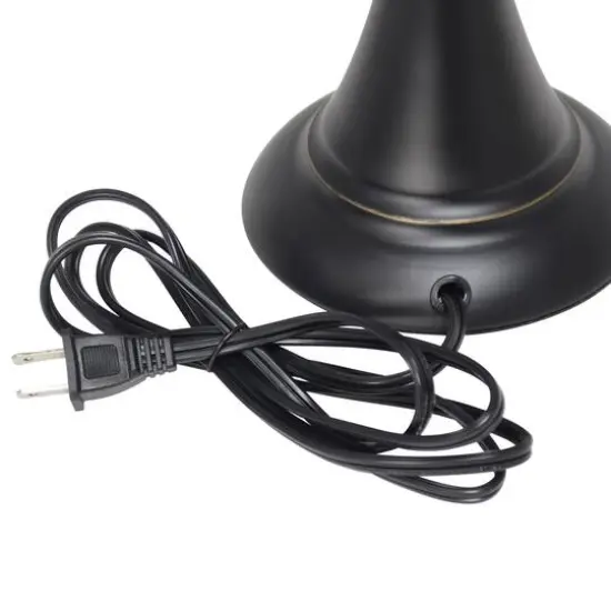 Lalia Home 3-Piece Restoration Bronze Lamp Set {13}