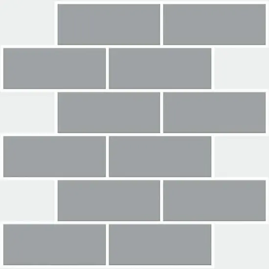 RoomMates Gray Subway Peel & Stick Backsplash StickTiles&reg; {1}