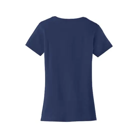 Port & Company&reg; Fan Favorite&trade; Colors Ladies T-Shirt Team Navy {5}