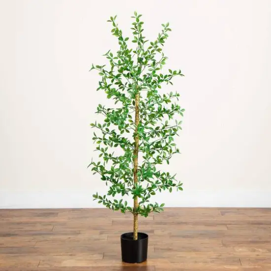 5ft. Artificial Shady Lady Black Olive Tree {7}