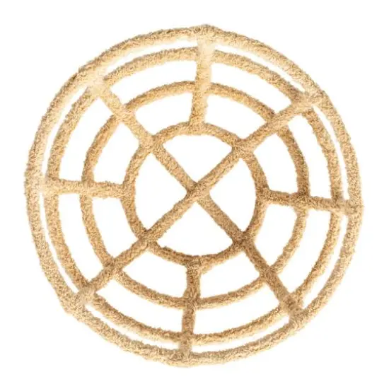 Hello Honey® 10" Wheat Round Cotton-Wrapped Decorative Bowl {6}