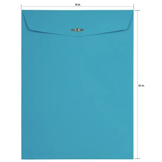 JAM Paper 9" x 12" Assorted Open End Catalog with Clasp Envelopes, 50ct. {6}