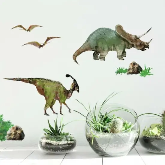 RoomMates Dinosaur Peel & Stick Wall Decals {4}