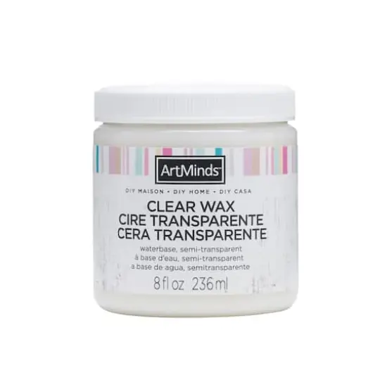 DIY Home Wax by ArtMinds&reg;, 8oz. Clear {1}