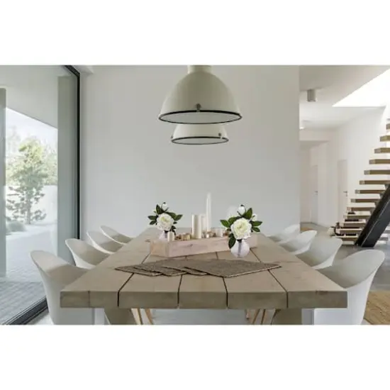 11.5" Peony in Textured Vase, 2ct. {4}