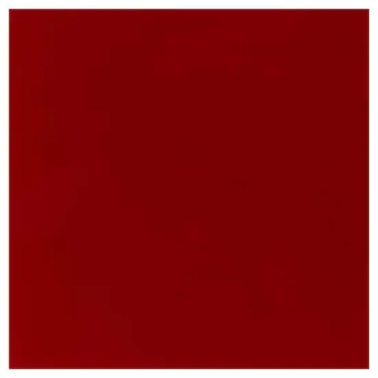 Oceanside Compatible&trade; 12" x 12" Red Opal Smooth Fusible Glass {1}