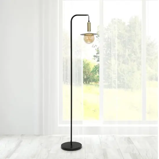 Lalia Home 5ft. Black Oslo Floor Lamp {5}
