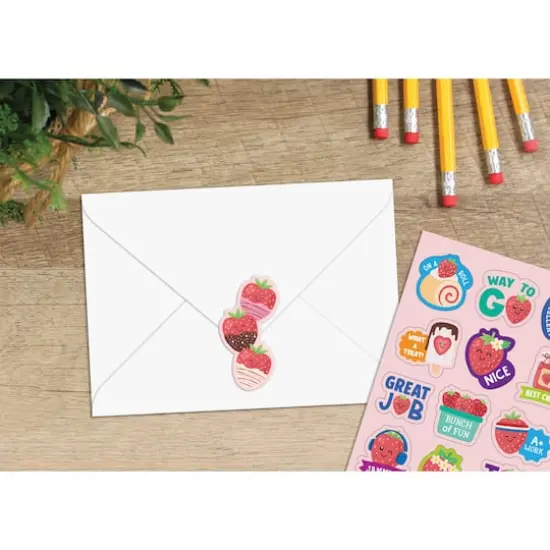 Teacher Created Resources&reg; Strawberry Smelly Stickers, 6 Packs of 114 {5}