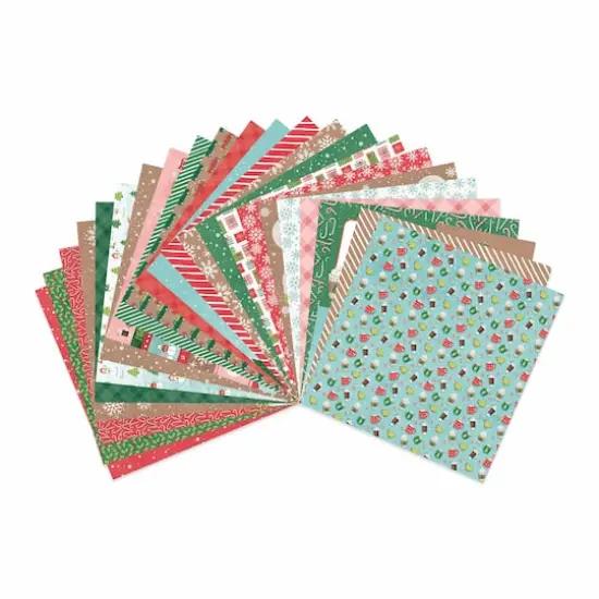 6" x 6" Christmas Double-Sided Paper Pad, 24 Sheets by Recollections™ {3}