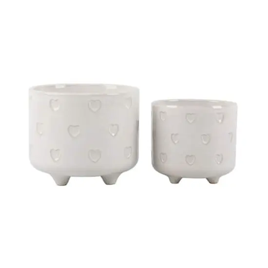 Flora Bunda&reg; Hearts Footed Ceramic Set {1}