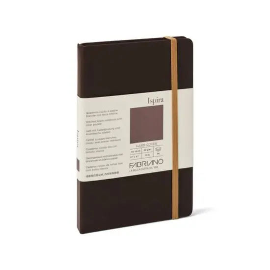 Fabriano&reg; Ispira Hardcover Blank Notebook Brown {1}