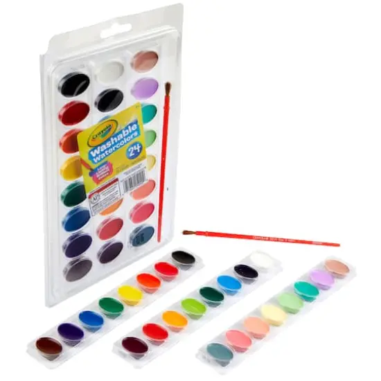 Crayola&reg; 24 Color Washable Watercolor Set {5}