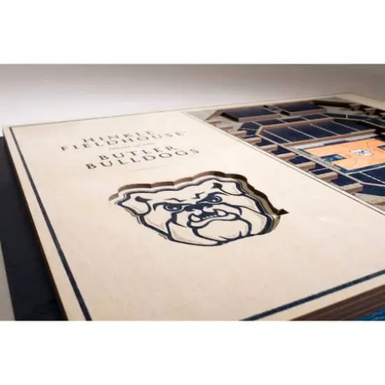 NCAA 5-Layer StadiumView Wall Art Butler Bulldogs {6}