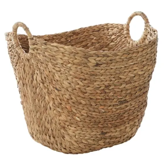 Brown Sea Grass Contemporary Storage Basket {8}