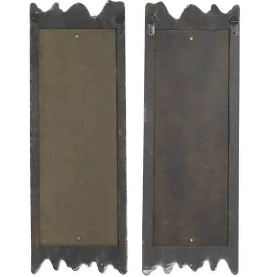 32" White Rustic Wood Wall Decor, 2ct. {11}