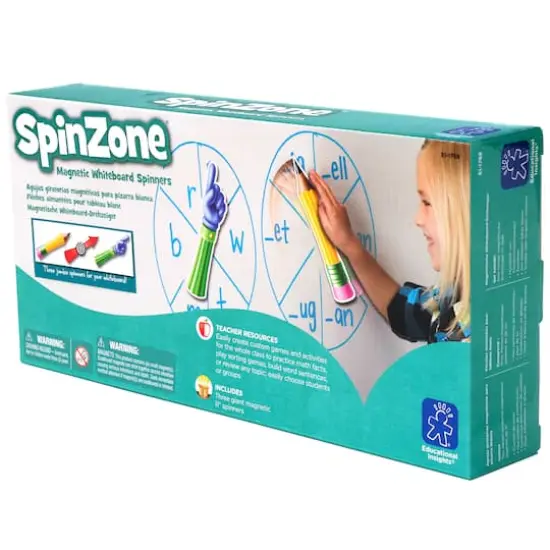 Educational Insights SpinZone Magnetic Whiteboard Spinners, 3ct. {1}