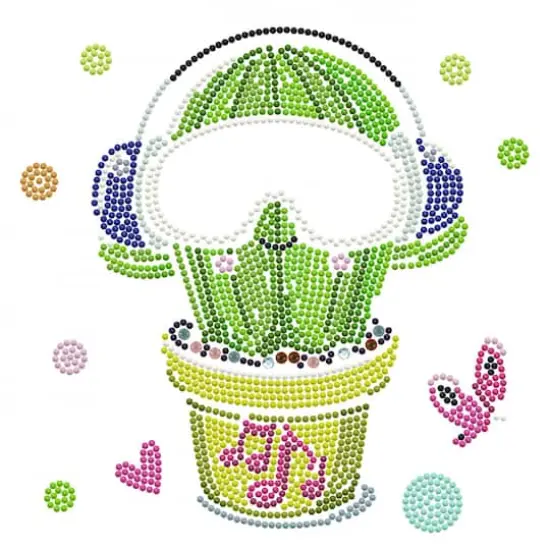 Diamond Dotz® Dotzies® Cool Dude Cactus Diamond Art Kit {4}