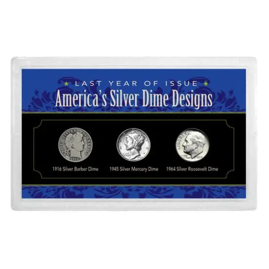 Last Year of Issue America's Silver Dimes {1}