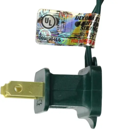 20ct. Clear G40 Globe Patio Garden Christmas Light Set With Green Wire {5}