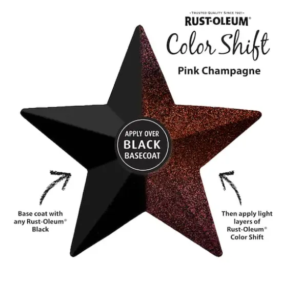 Rust-Oleum&reg; Color Shift Spray Paint Pink Champagne {5}